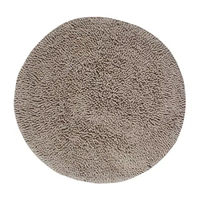 Home Weavers Inc Fantasia Round Bath Rug In Sand