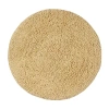 Home Weavers Inc Fantasia Round Bath Rug In Yellow