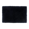 Home Weavers Inc Fantasia Shaggy Quick Dry Bath Rug In Black