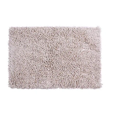 Home Weavers Inc Fantasia Shaggy Quick Dry Bath Rug In Sand