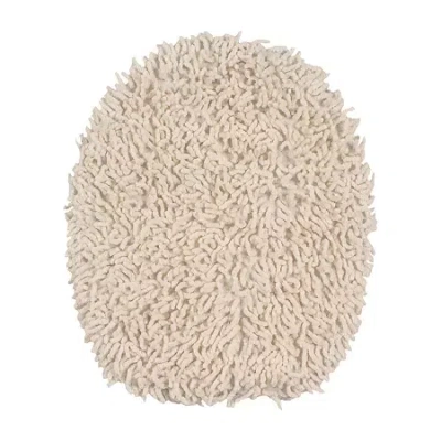 Home Weavers Inc Fantasia Toilet Lid Cover In White