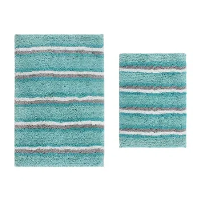 Home Weavers Inc Glamour Quick Dry Rug In Blue