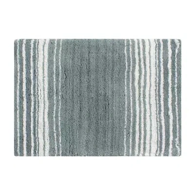 Home Weavers Inc Gradation Quick Dry 17x24 Inch Bath Rug In Gray
