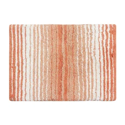 Home Weavers Inc Gradation Quick Dry 17x24 Inch Bath Rug In Orange