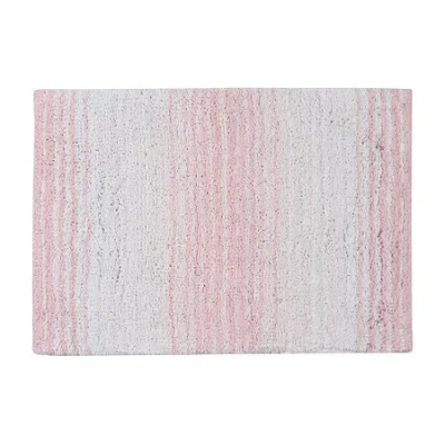 Home Weavers Inc Gradation Quick Dry 17x24 Inch Bath Rug In Pink