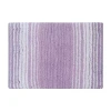 Home Weavers Inc Gradation Quick Dry 17x24 Inch Bath Rug In Purple