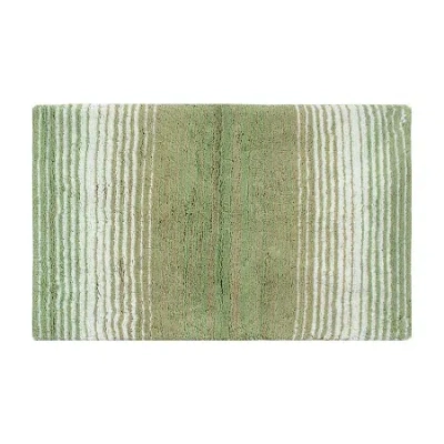 Home Weavers Inc Gradation Quick Dry 21x34 Inch Bath Rug In Green