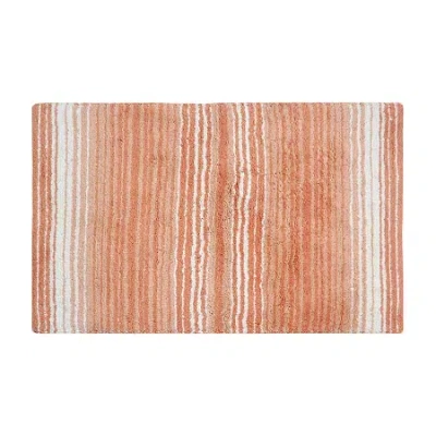 Home Weavers Inc Gradation Quick Dry 21x34 Inch Bath Rug In Orange
