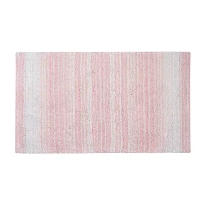 Home Weavers Inc Gradation Quick Dry 21x34 Inch Bath Rug In Pink