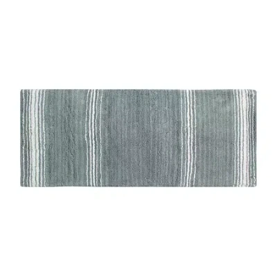 Home Weavers Inc Gradation Quick Dry 21x54 Inch Bath Rug In Gray