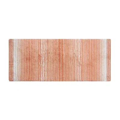 Home Weavers Inc Gradation Quick Dry 21x54 Inch Bath Rug In Orange