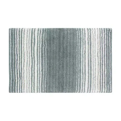 Home Weavers Inc Gradation Quick Dry 24x40 Inch Bath Rug In Gray