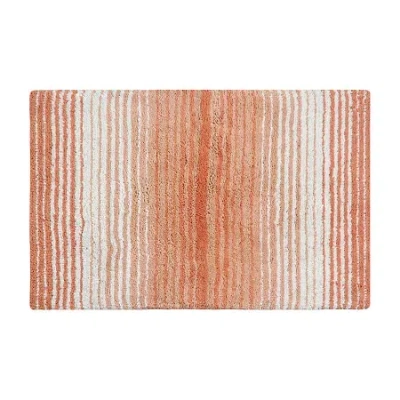 Home Weavers Inc Gradation Quick Dry 24x40 Inch Bath Rug In Orange