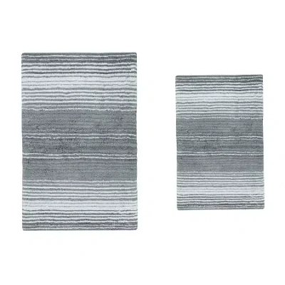 Home Weavers Inc Gradiation Quick Dry Bath Rug In Gray