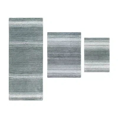 Home Weavers Inc Gradiation Quick Dry Bath Rug In Gray