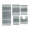 Home Weavers Inc Gradiation Quick Dry Bath Rug In Gray