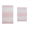 Home Weavers Inc Gradiation Quick Dry Bath Rug In Pink