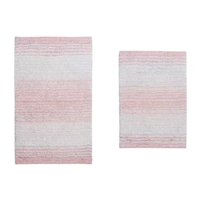 Home Weavers Inc Gradiation Quick Dry Bath Rug In Pink