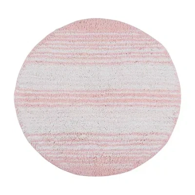 Home Weavers Inc Gradiation Quick Dry Bath Rug In Pink