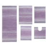 Home Weavers Inc Gradiation Quick Dry Bath Rug In Purple