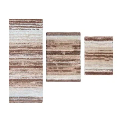 Home Weavers Inc Gradiation Quick Dry Bath Rug In Sand