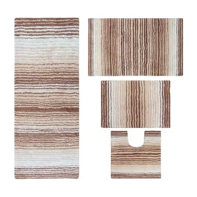 Home Weavers Inc Gradiation Quick Dry Bath Rug In Sand