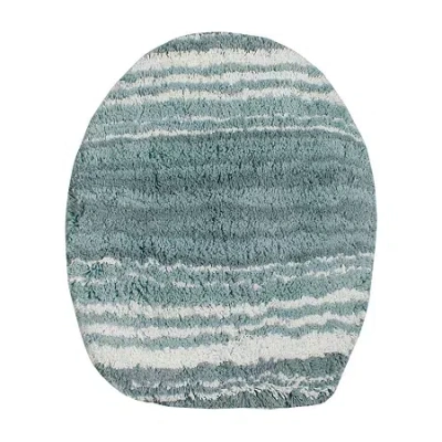 Home Weavers Inc Gradiation Toilet Lid Cover In Gray