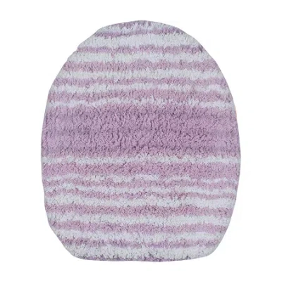 Home Weavers Inc Gradiation Toilet Lid Cover In Purple