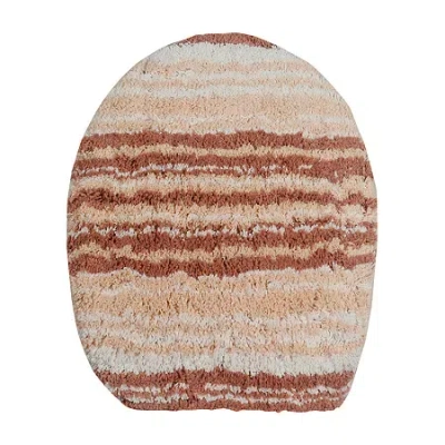 Home Weavers Inc Gradiation Toilet Lid Cover In Sand