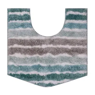 Home Weavers Inc Impression Bath Rug In Blue