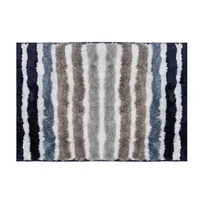 Home Weavers Inc Impression Bath Rug In Blue