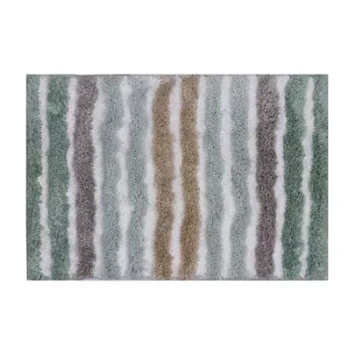 Home Weavers Inc Impression Bath Rug In Green