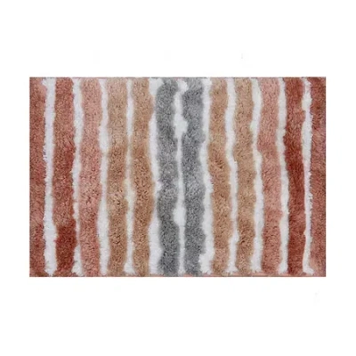 Home Weavers Inc Impression Bath Rug In Orange