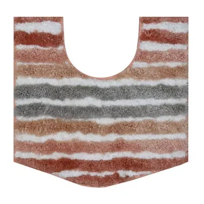 Home Weavers Inc Impression Bath Rug In Orange