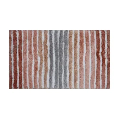 Home Weavers Inc Impression Bath Rug In Orange