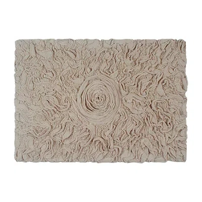 Home Weavers Inc Modesto Quick Dry 17x24 Inch Bath Rug In Sand