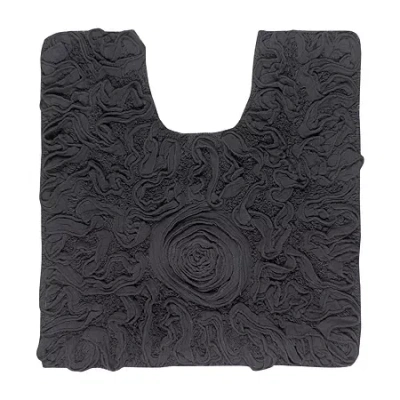 Home Weavers Inc Modesto Quick Dry 20x20 Inch Bath Rug In Gray