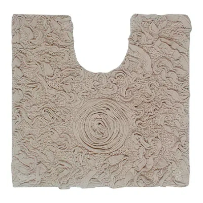 Home Weavers Inc Modesto Quick Dry 20x20 Inch Bath Rug In Sand