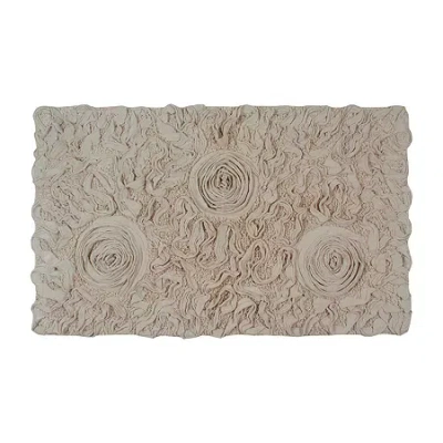 Home Weavers Inc Modesto Quick Dry 21x34 Inch Bath Rug In Sand