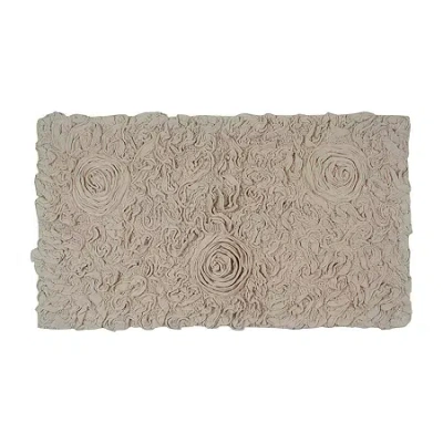 Home Weavers Inc Modesto Quick Dry 24x40 Inch Bath Rug In Sand