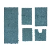 Home Weavers Inc Modesto Quick Dry Bath Rug In Blue