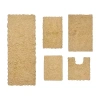 Home Weavers Inc Modesto Quick Dry Bath Rug In Yellow