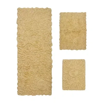 Home Weavers Inc Modesto Quick Dry Bath Rug In Yellow