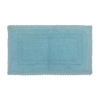 Home Weavers Inc Opulent Reversible 24x40 Inch Bath Rug In Blue