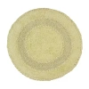 Home Weavers Inc Radiant 22 Inch Round Bath Rug In Green