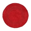 Home Weavers Inc Radiant 22 Inch Round Bath Rug In Red