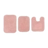 Home Weavers Inc Radiant 3-pc. Quick Dry Bath Rug Set In Pink