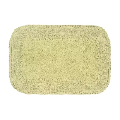 Home Weavers Inc Radiant Quick Dry 17x24 Inch Bath Rug In Green