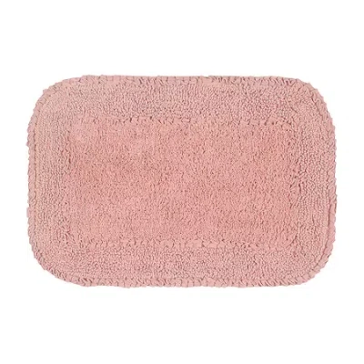 Home Weavers Inc Radiant Quick Dry 17x24 Inch Bath Rug In Pink