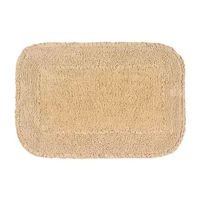 Home Weavers Inc Radiant Quick Dry 17x24 Inch Bath Rug In Sand